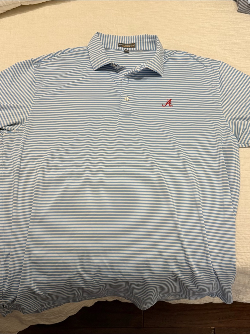 Alabama A Peter Millar Blue Polo